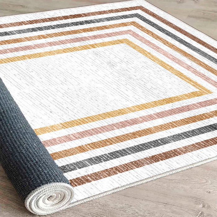 Conceptum Alfombra de Algodón 120 x 180 cm Multicolor